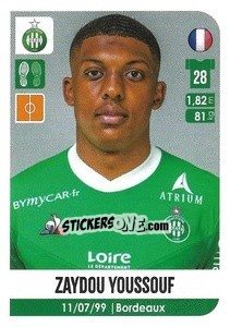 Sticker Zaydou Youssouf - FOOT 2020-2021 - Panini