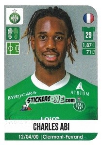 Sticker Charles Abi - FOOT 2020-2021 n. 494 - Panini