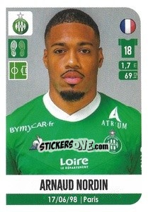 Sticker Arnaud Nordin - FOOT 2020-2021 n. 498 - Panini