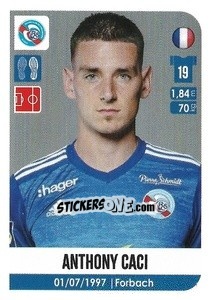Sticker Anthony Caci - FOOT 2020-2021 n. 507 - Panini