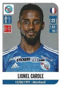 Figurina Lionel Carole - FOOT 2020-2021 - Panini