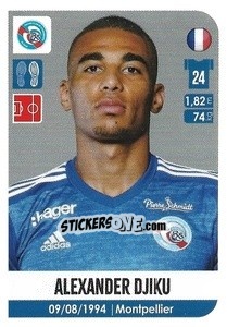 Sticker Alexander Djiku - FOOT 2020-2021 n. 509 - Panini