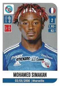 Sticker Mohamed Simakan - FOOT 2020-2021 n. 513 - Panini