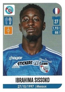 Sticker Ibrahima Sissoko - FOOT 2020-2021 n. 518 - Panini