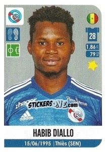 Sticker Habib Diallo - FOOT 2020-2021 n. 522 - Panini