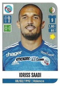 Sticker Idriss Saadi - FOOT 2020-2021 n. 523 - Panini