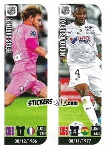 Sticker Régis Gurtner / Nicholas Opoku - FOOT 2020-2021 n. 534 - Panini