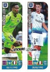 Sticker Donovan Léon / Alexandre Coeff - FOOT 2020-2021 n. 537 - Panini