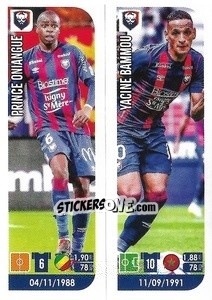 Sticker Prince Oniangue / Yaccine Bammou - FOOT 2020-2021 n. 540 - Panini