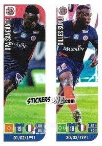 Sticker Opa Sangante / Gilles Sunu - FOOT 2020-2021 n. 545 - Panini