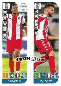 Sticker Redouane Kerrouche / Guillaume Bosca - FOOT 2020-2021 - Panini