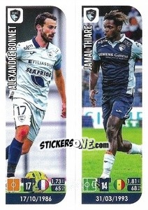 Sticker Alexandre Bonnet / Jamal Thiare - FOOT 2020-2021 n. 558 - Panini