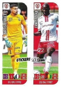 Sticker Baptiste Valette / Ernest Seka - FOOT 2020-2021 n. 559 - Panini