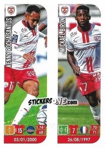 Sticker Kenny Rocha Santos / Mickaël Biron - FOOT 2020-2021 n. 560 - Panini