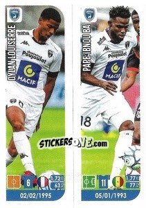 Sticker Dylan Louiserre / Pape Ibnou Ba - FOOT 2020-2021 n. 563 - Panini