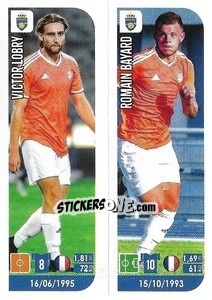 Figurina Victor Lobry / Romain Bayard - FOOT 2020-2021 - Panini