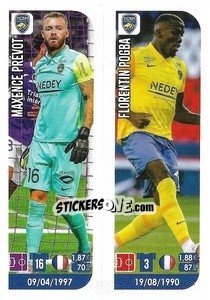 Cromo Maxence Prévot / Florentin Pogba - FOOT 2020-2021 n. 572 - Panini