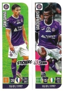 Sticker Sam Sanna / Vakoun Bayo - FOOT 2020-2021 n. 575 - Panini