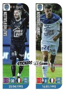Sticker Gauthier Gallon / Jimmy Giraudon - FOOT 2020-2021 n. 577 - Panini