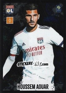 Sticker Houssem Aouar - FOOT 2020-2021 n. P9 - Panini