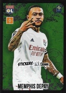 Sticker Memphis Depay - FOOT 2020-2021 n. P17 - Panini