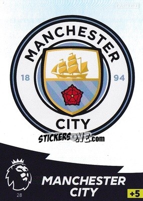 Sticker Club Badge - English Premier League 2020-2021. Adrenalyn XL n. 28 - Panini