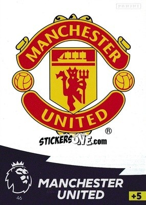 Sticker Club Badge - English Premier League 2020-2021. Adrenalyn XL n. 46 - Panini