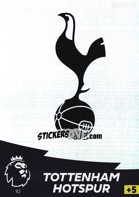 Sticker Club Badge - English Premier League 2020-2021. Adrenalyn XL n. 82 - Panini