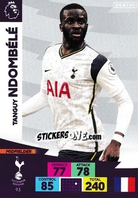 Sticker Tanguy Ndombélé - English Premier League 2020-2021. Adrenalyn XL n. 93 - Panini