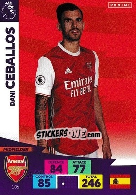 Sticker Dani Ceballos