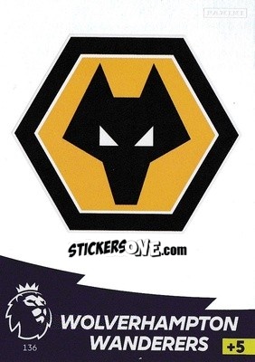 Sticker Club Badge - English Premier League 2020-2021. Adrenalyn XL n. 136 - Panini