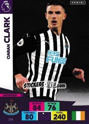 Sticker Ciaran Clarke - English Premier League 2020-2021. Adrenalyn XL n. 156 - Panini