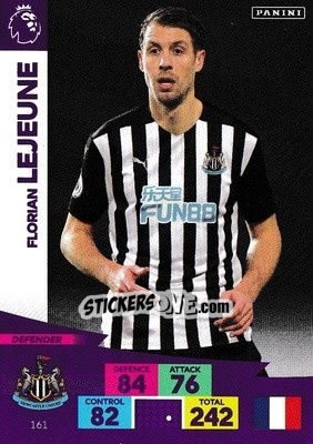 Cromo Florian Lejeune - English Premier League 2020-2021. Adrenalyn XL n. 161 - Panini