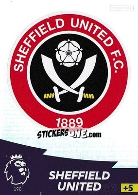 Sticker Club Badge - English Premier League 2020-2021. Adrenalyn XL n. 190 - Panini