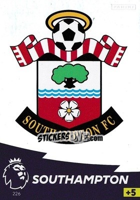 Sticker Club Badge - English Premier League 2020-2021. Adrenalyn XL n. 226 - Panini