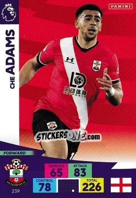 Sticker Che Adams - English Premier League 2020-2021. Adrenalyn XL n. 239 - Panini