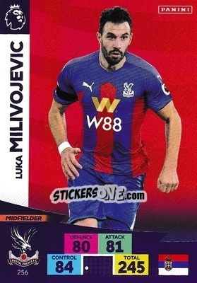 Sticker Luka Milivojevic - English Premier League 2020-2021. Adrenalyn XL - Panini