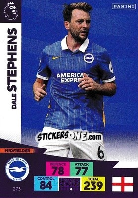 Sticker Dale Stephens - English Premier League 2020-2021. Adrenalyn XL n. 273 - Panini