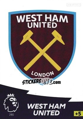 Sticker Club Badge - English Premier League 2020-2021. Adrenalyn XL - Panini
