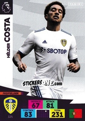 Sticker Hélder Costa - English Premier League 2020-2021. Adrenalyn XL n. 325 - Panini
