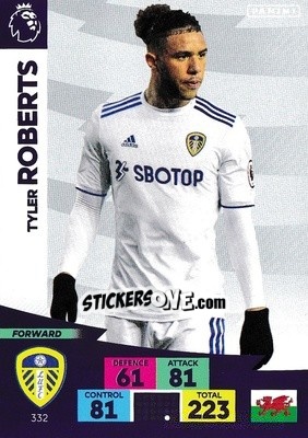 Sticker Tyler Roberts - English Premier League 2020-2021. Adrenalyn XL n. 332 - Panini