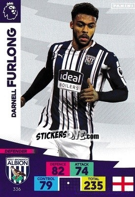 Sticker Darnell Furlong - English Premier League 2020-2021. Adrenalyn XL - Panini