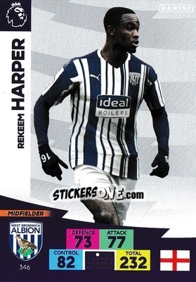 Sticker Rekeem Harper - English Premier League 2020-2021. Adrenalyn XL n. 346 - Panini