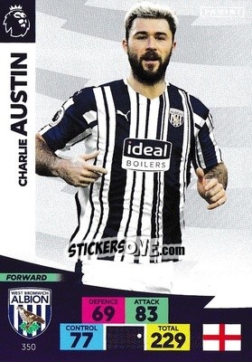 Sticker Charlie Austin - English Premier League 2020-2021. Adrenalyn XL n. 350 - Panini