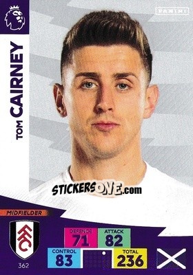 Sticker Tom Cairney - English Premier League 2020-2021. Adrenalyn XL n. 362 - Panini