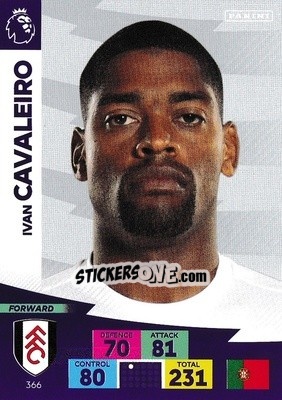 Sticker Ivan Cavaleiro - English Premier League 2020-2021. Adrenalyn XL n. 366 - Panini