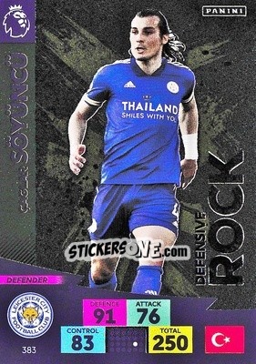 Sticker Caglar Soÿuncü - English Premier League 2020-2021. Adrenalyn XL n. 383 - Panini