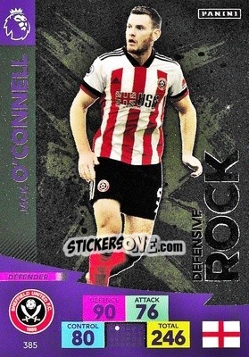 Cromo Jack O'Connell - English Premier League 2020-2021. Adrenalyn XL - Panini