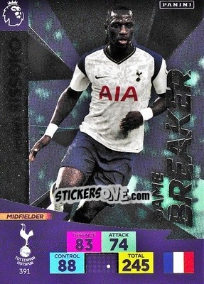 Sticker Moussa Sissoko - English Premier League 2020-2021. Adrenalyn XL - Panini