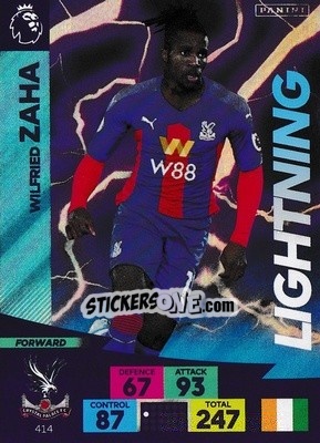 Sticker Wilfried Zaha - English Premier League 2020-2021. Adrenalyn XL n. 414 - Panini